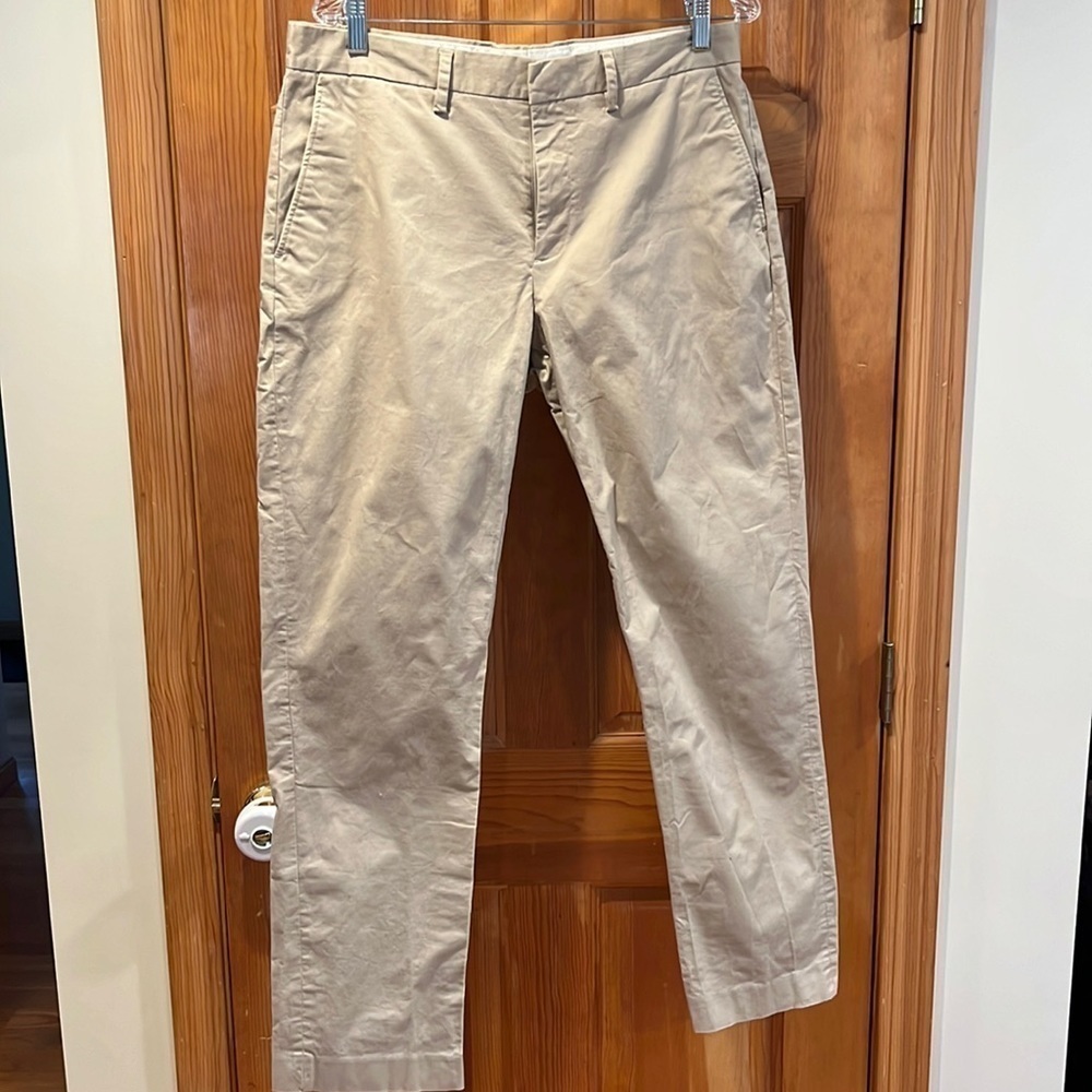 J.crew flex Bedford khakis pants size 34/32 .